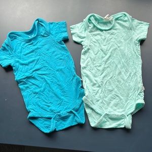 0-3 Kyte bamboo short sleeve onesie bundle
